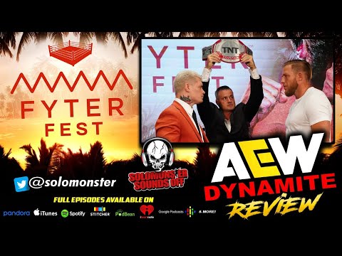 AEW Dynamite FYTER FEST 2020 Night 1 Review | THREE TITLES ON THE LINE!