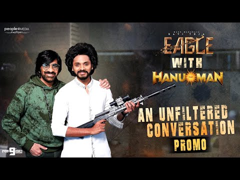 Eagle with Hanuman Promo | Ravi Teja | Teja Sajja | People Media Factory