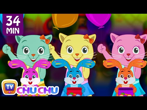 Three Little Kittens Went To The Fair | Nursery Rhymes Collection by Cutians | ChuChu TV Kids Songs