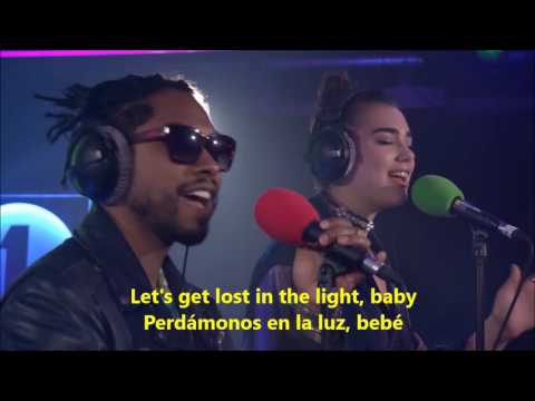 lost in your light - dua lipa feat miguel [español - inglés]