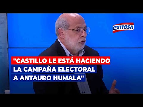 🔴🔵Daniel Abugattás: "Castillo le está haciendo la campaña electoral a Antauro Humala"