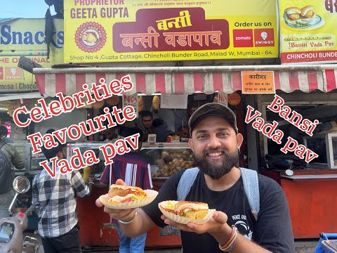 Bansi Vada Pav | Mumbai Best Vada Pav | Mumbai's Favorite Street Food | Celebrities Favorite Food