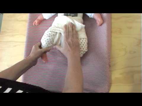 How to Fold A Cloth Nappy