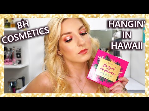 BH Cosmetics HANGIN IN HAWAII PALETTE TUTORIAL | Review + Swatches