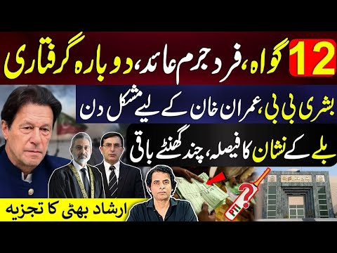 New Twist In Imran Khan & Bushra Bibi Cases | Final Day For PTI Symbol BAT || Irshad Bhatti