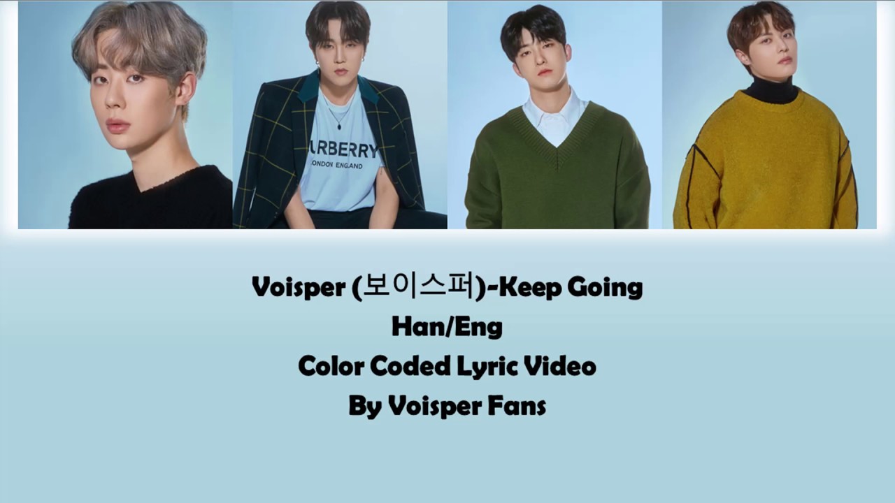 Voisper (보이스퍼) - Keep Going Color Coded Lyric Video