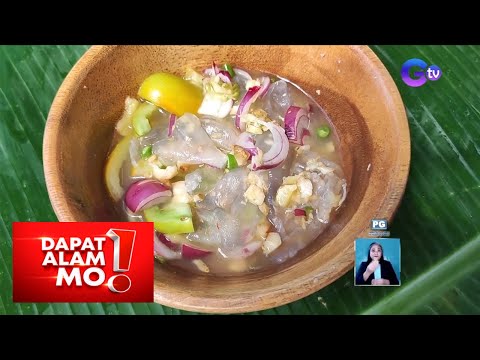 Kinilaw na jellyfish, panalo raw sa panlasa?! | Dapat Alam Mo!