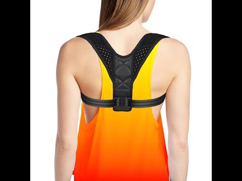 4well Posture Corrector rounded shoulders for Women. How to use, put on and adjust