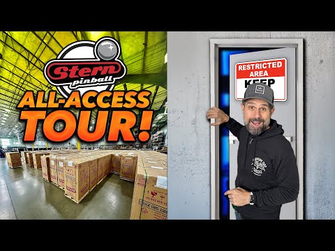 Exclusive: Stern Pinball All Access Factory Tour!