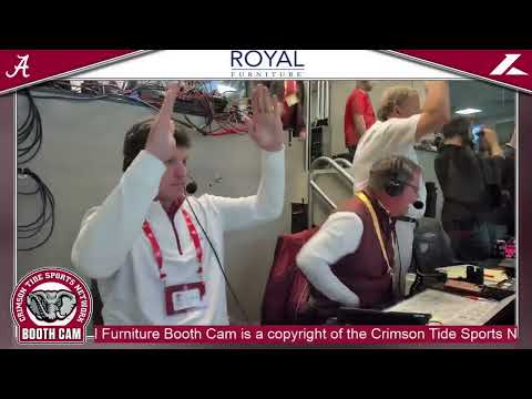 Alabama vs. Georgia (2023) Booth Cam Highlights from 2023 SEC Championship