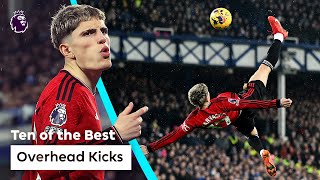 INCREDIBLE PL goals scored by overhead kicks