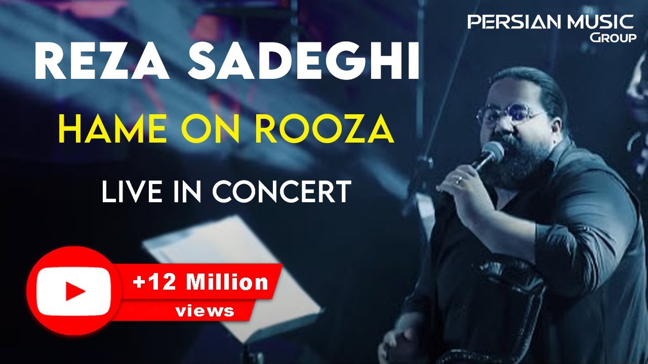 Reza Sadeghi - Hame On Rooza I Live In Concert ( رضا صادقی - همه ی اون روزا )