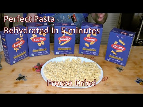 Perfect Freeze Dried Pasta In 5 Minutes Ep323