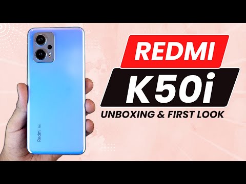 Redmi K50i Unboxing, First Look, Specifications and Price Rs 25,999