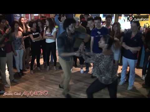 2014 TERRY & CECILE in Salsa Club MAMBO (KOREA) 195 CECILE & Salseros