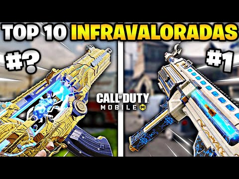 LAS 10 MEJORES ARMAS MAS INFRAVALORADAS PARA RANKED EN LA NUEVA TEMPORADA COD MOBILE / TEMPORADA 10