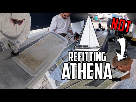 Sail Life - Rebuilding the keel of a 44ft catamaran