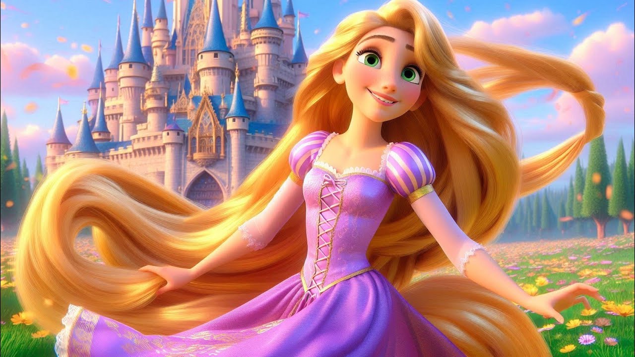 🆕🎶Rapunzel's Golden Path: The Untold Story|✨sing along🎶Fairytale story | a tangled song in English