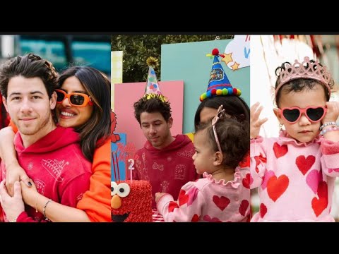 Priyanka chopra celebrating 2nd birthday of daughter Malti chopra with nick jonas! Inside full video