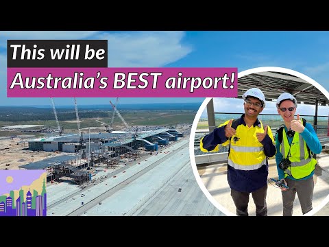 We got a private tour of Western Sydney Airport!