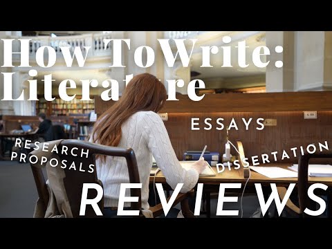 How to Write a Literature Review Essay Like a PhD Student #AD