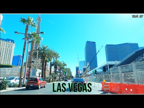 Driving in the City | Las Vegas Strip at Daytime