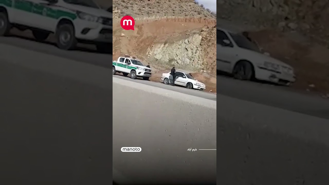 تعقیب و گریز پلیس و یک خودرو در جاده خرم آباد