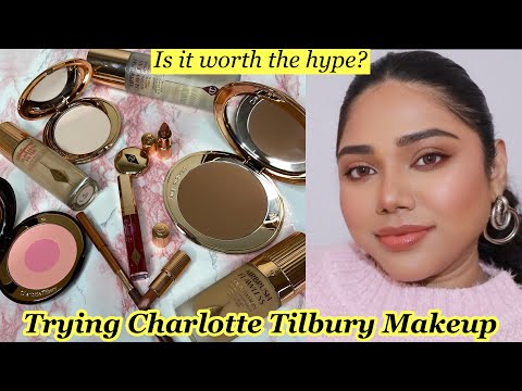 Trying Full Face of Charlotte Tilbury | Why is it so damn expensive? is Charlotte Tilbury worth it?