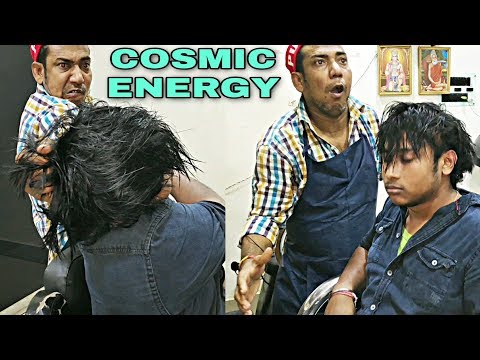 Cosmic energy head and body massage with roaring | Neck, elbow & hair cracking | Indian ASMR