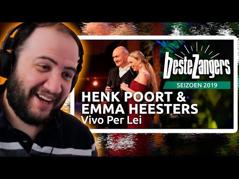 Henk Poort & Emma Heesters - Vivo Per Lei | Beste Zangers 2019 - TEACHER PAUL REACTS