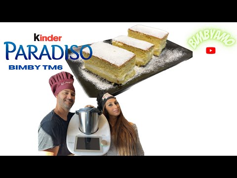 Deliziose Kinder Paradiso fatte in casa con il Bimby TM6