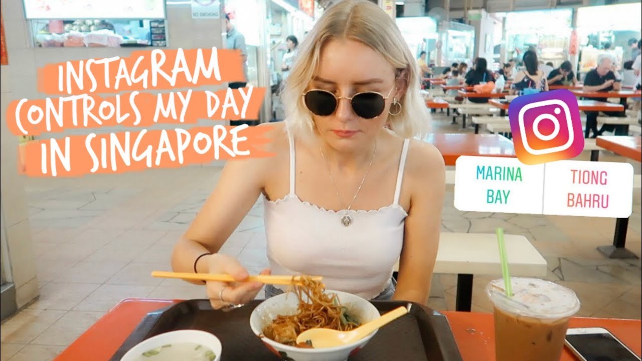 INSTAGRAM FOLLOWERS CONTROL MY DAY IN SINGAPORE!