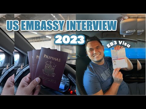 VISA INTERVIEW AT US EMBASSY MANILA | EB3 FOR USRNS | ALLEN ALBAN