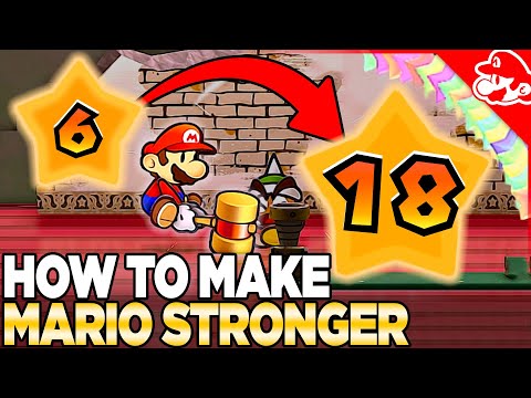 How to Make Mario STRONGER in Paper Mario: The Thousand-Year Door