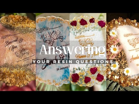 Answering Your Resin Questions! | Tips, Tricks & Secrets😉