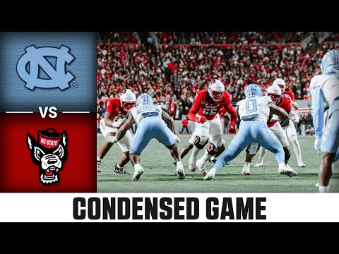 North Carolina vs. NC State Game Condensed Game | 2023 ACC Football