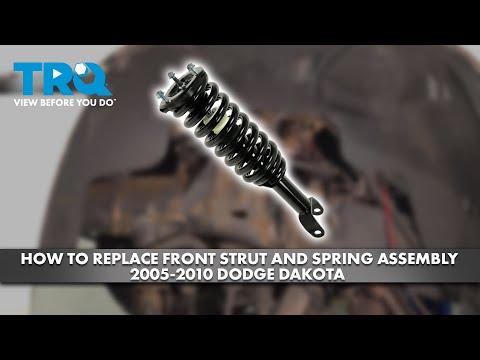 How to Replace Front Strut and Spring Assembly 2005-2010 Dodge Dakota