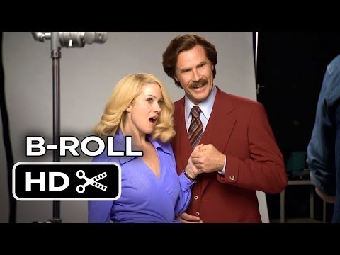 Anchorman 2: The Legend Continues Complete B-ROLL (2013) - Will Ferrell Movie HD