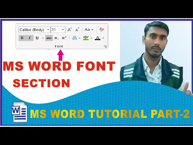 ms-word-font-option-in-hindi-part-2-ms-word-font-in-hindi-ms-word