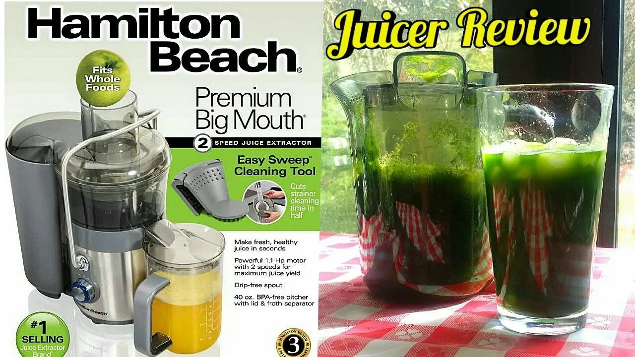 Hamilton Beach Premium Big Mouth Juicer Review