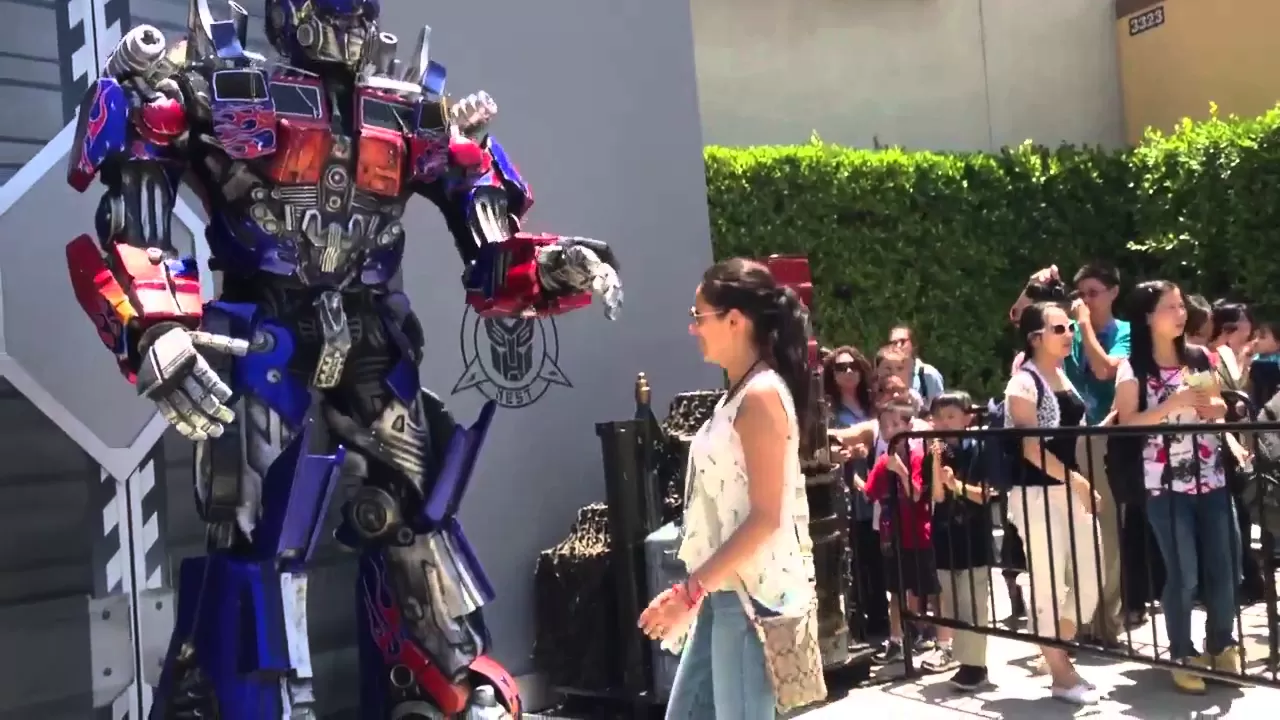 Optimus Prime at Universal Studios Hollywood