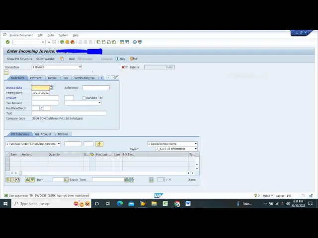 invoice-verification-miro-how-to-book-vendor-invoice-in-sap