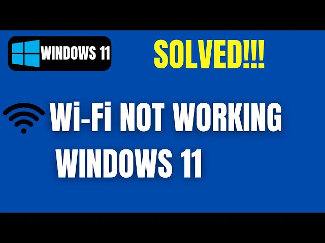 Fix Wi Fi Option Not Showing In Settings On Windows 11 Wi Fi Not