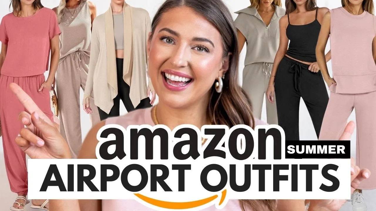 *CUTE* Amazon Must Have Airport Outfits for Summer  ☀️ ✈️