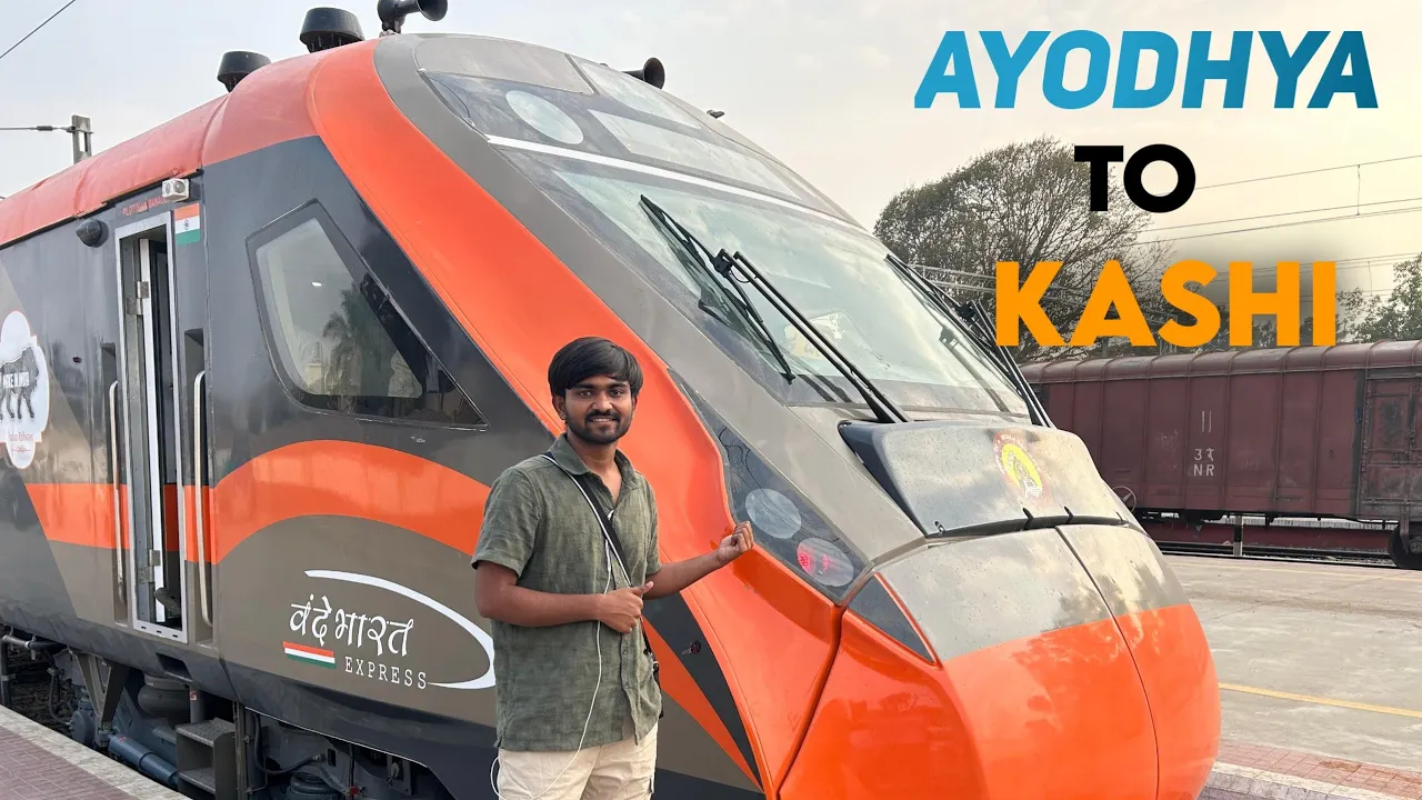 VANDEBHARAT EXPRESS | Ayodhya To Varanasi | Patna VandeBharat Express #kannadavlogs