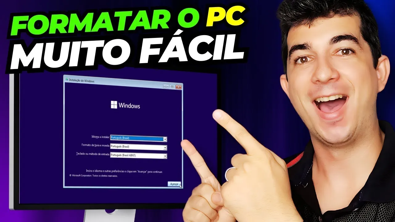 Como FORMATAR o PC e Instalar o Windows 10 SEM PERDER os Arquivos [Passo a Passo] GRÁTIS!