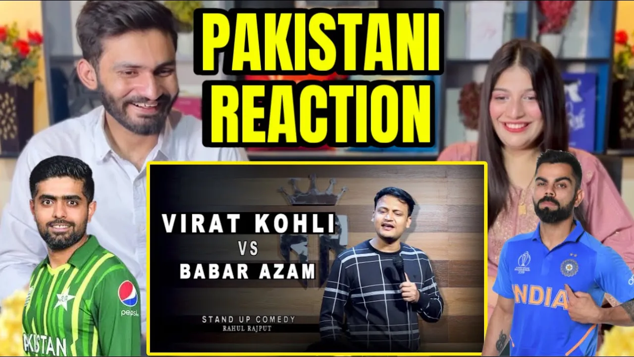 Virat Kohli Vs Babar Azam | Stand-Up Comedy by Rahul Rajput | Pakistani Reaction