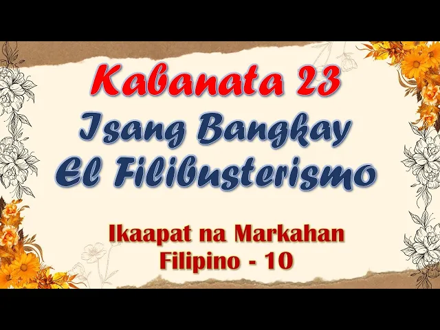 El Filibusterismo Kabanata Isang Bangkay Youtube Vrogue My Xxx Hot Girl