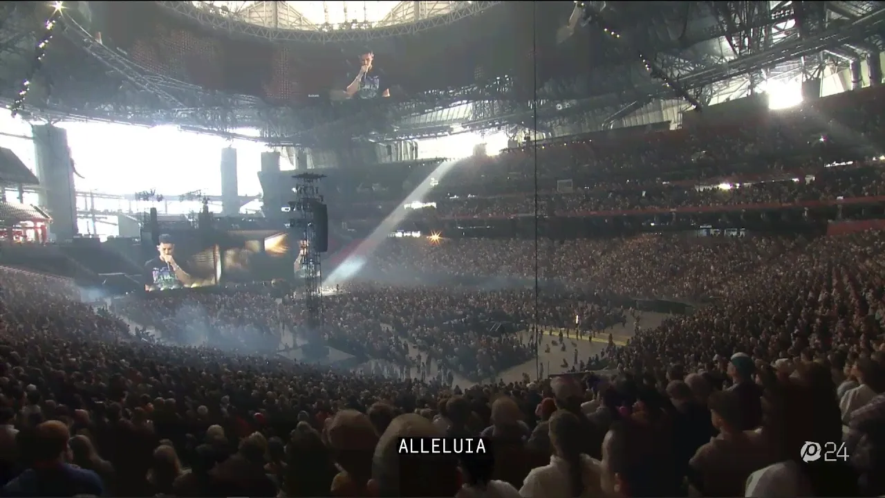 THAT moment during worship at Passion 2024 Agnus Dei "Worthy is the